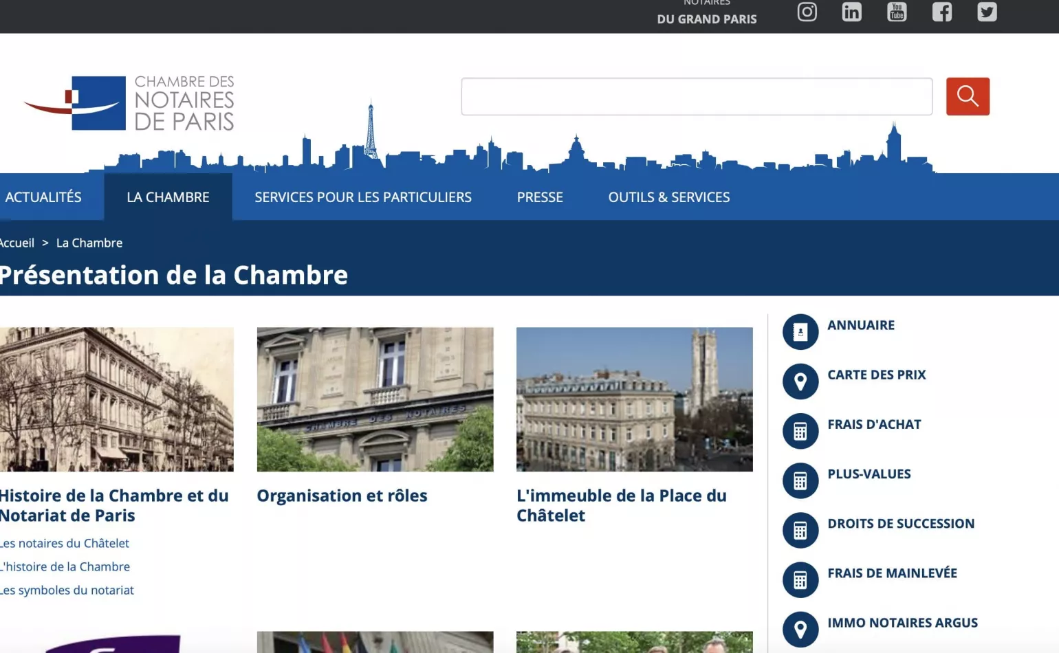 Actency - Référence - Chambre des notaires de Paris