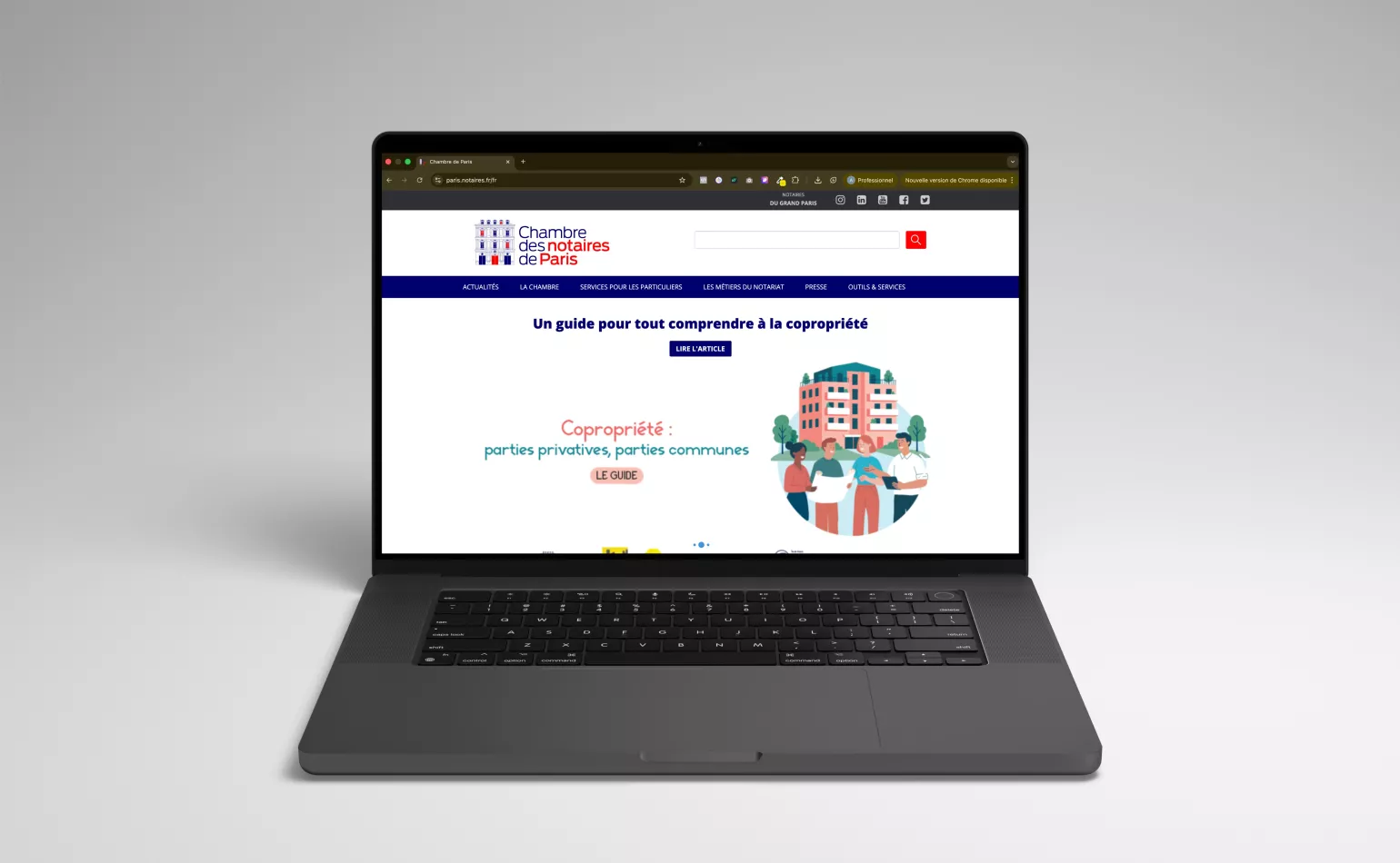 Actency - référence CHAMBRE DE NOTAIRE