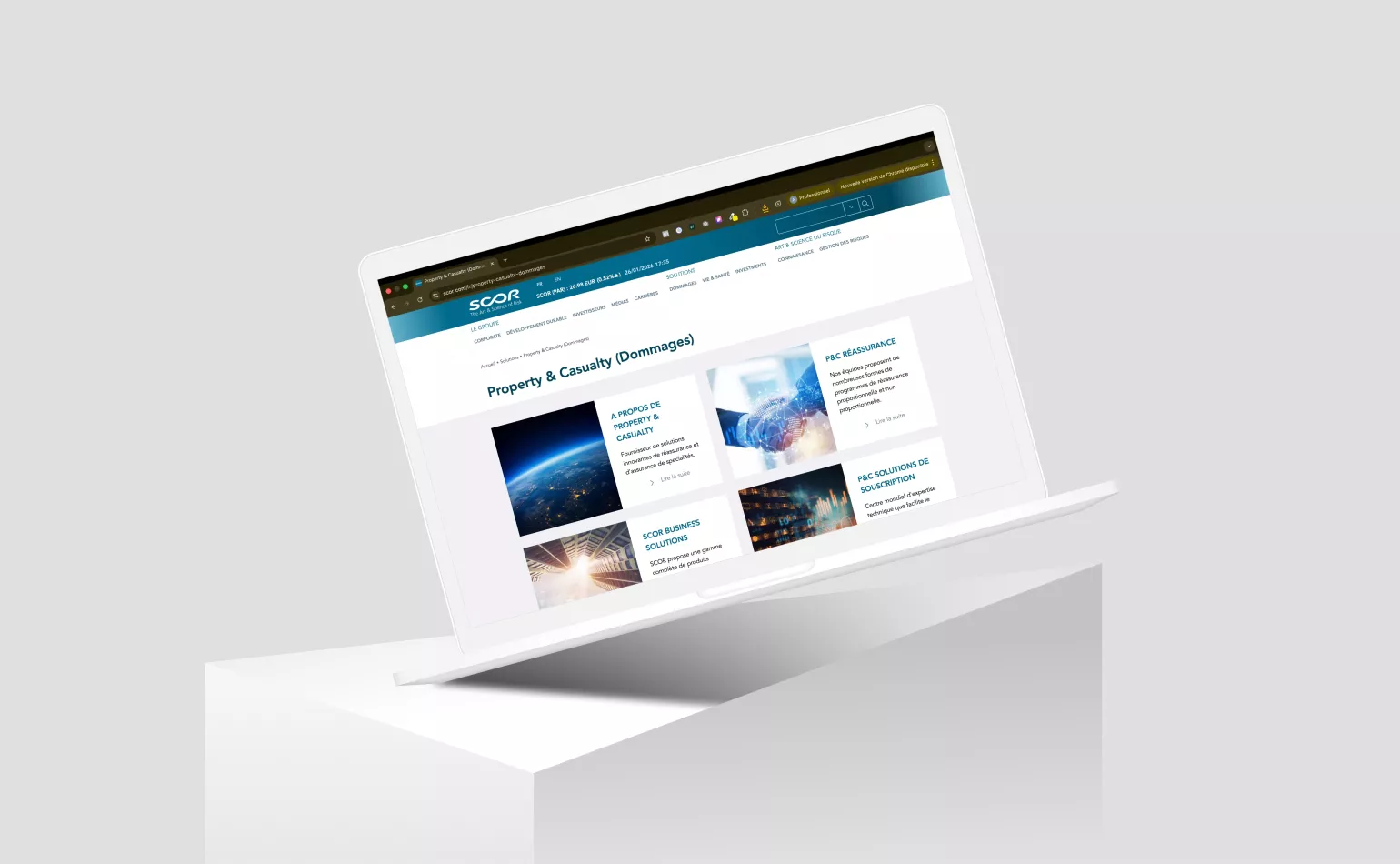 Actency - Référence - Scor 